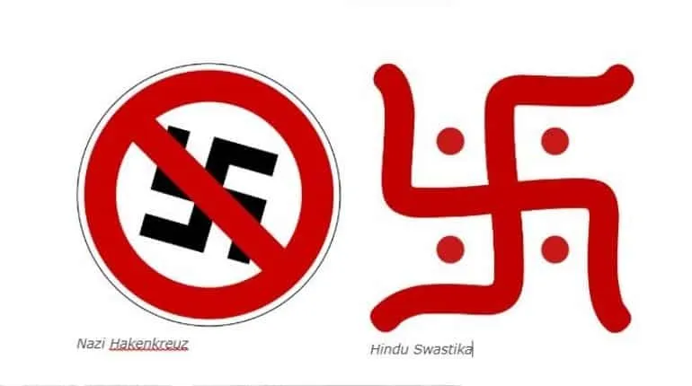 Swastika and Hakenkreuz